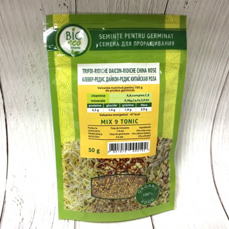 Mixt semințe pentru germinare MIX 9 TONIC