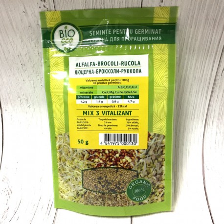 Mixt semințe pentru germinare MIX 3 VITALIZANT