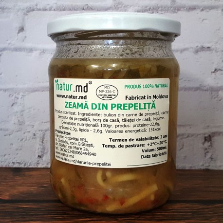 Zeama de prepeliță