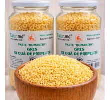 Paste GRIȘ cu ouă de prepeliță, Natur.md