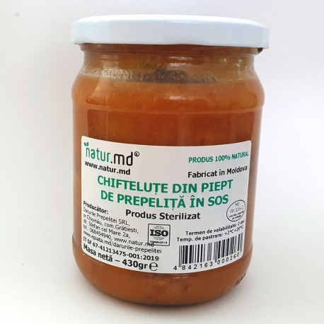 Chifteluțe din pipept de prepeliță în sos